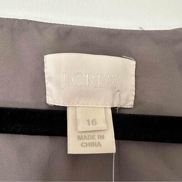 J. Crew Mirabelle Dress In Silk Chiffon NEW - Picture 4 of 9